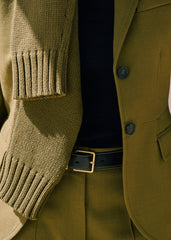 Black + Tan Reversible Belt
