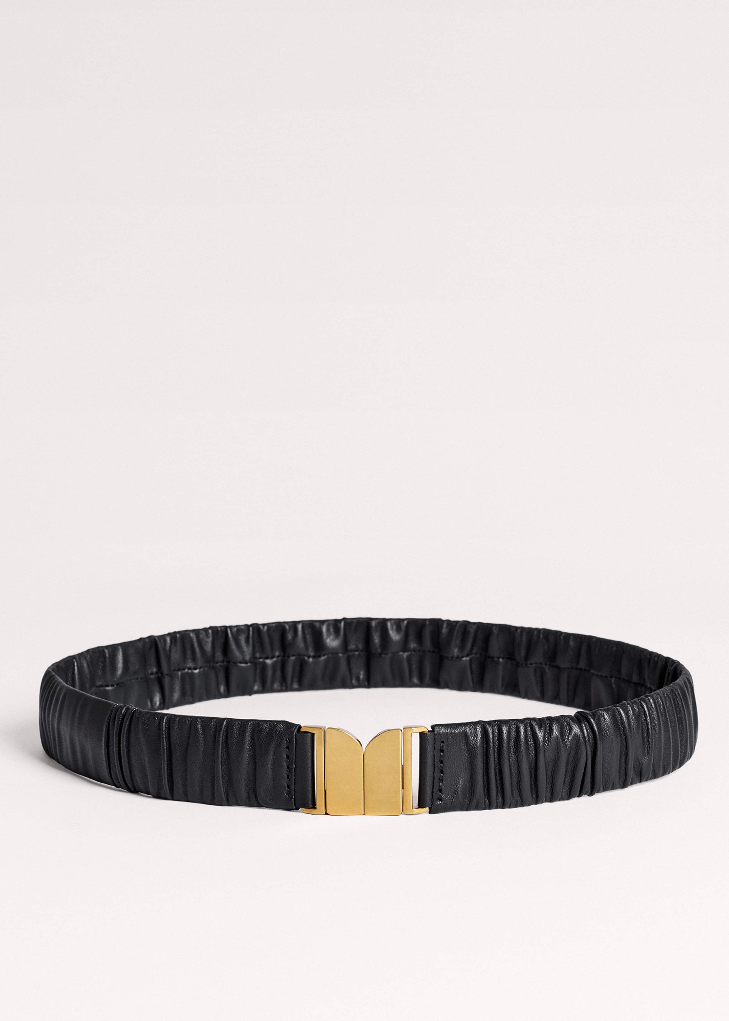 Black Elasticated Belt