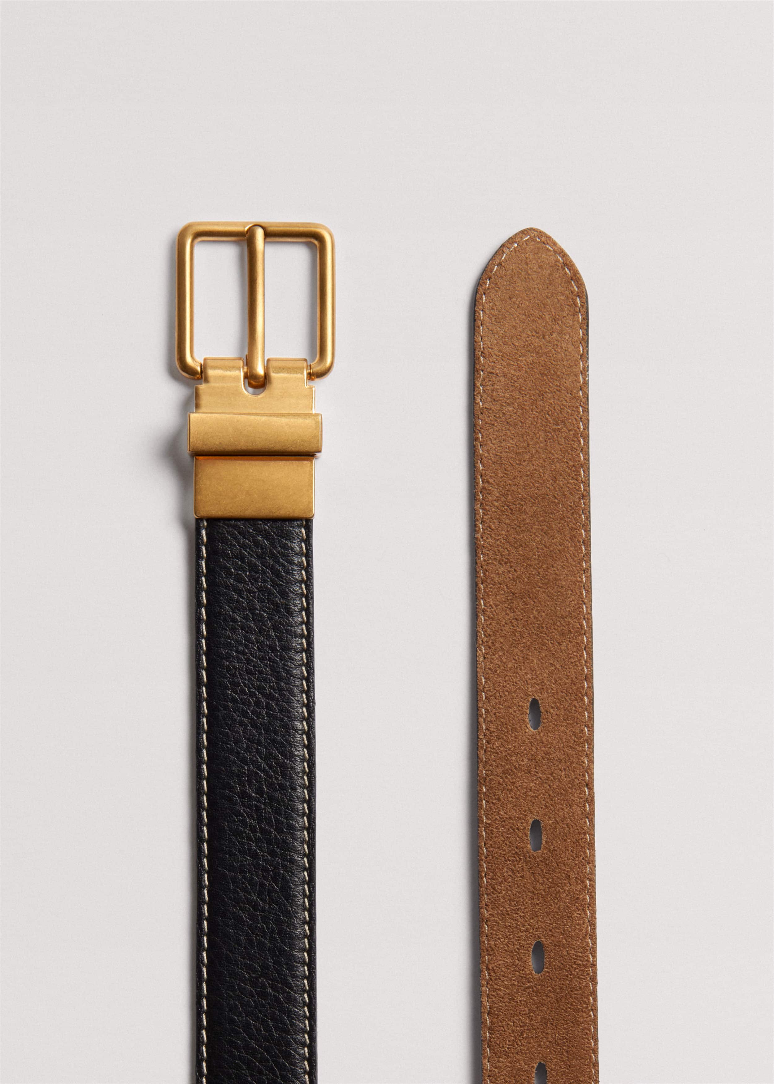 Black Reversible Belt
