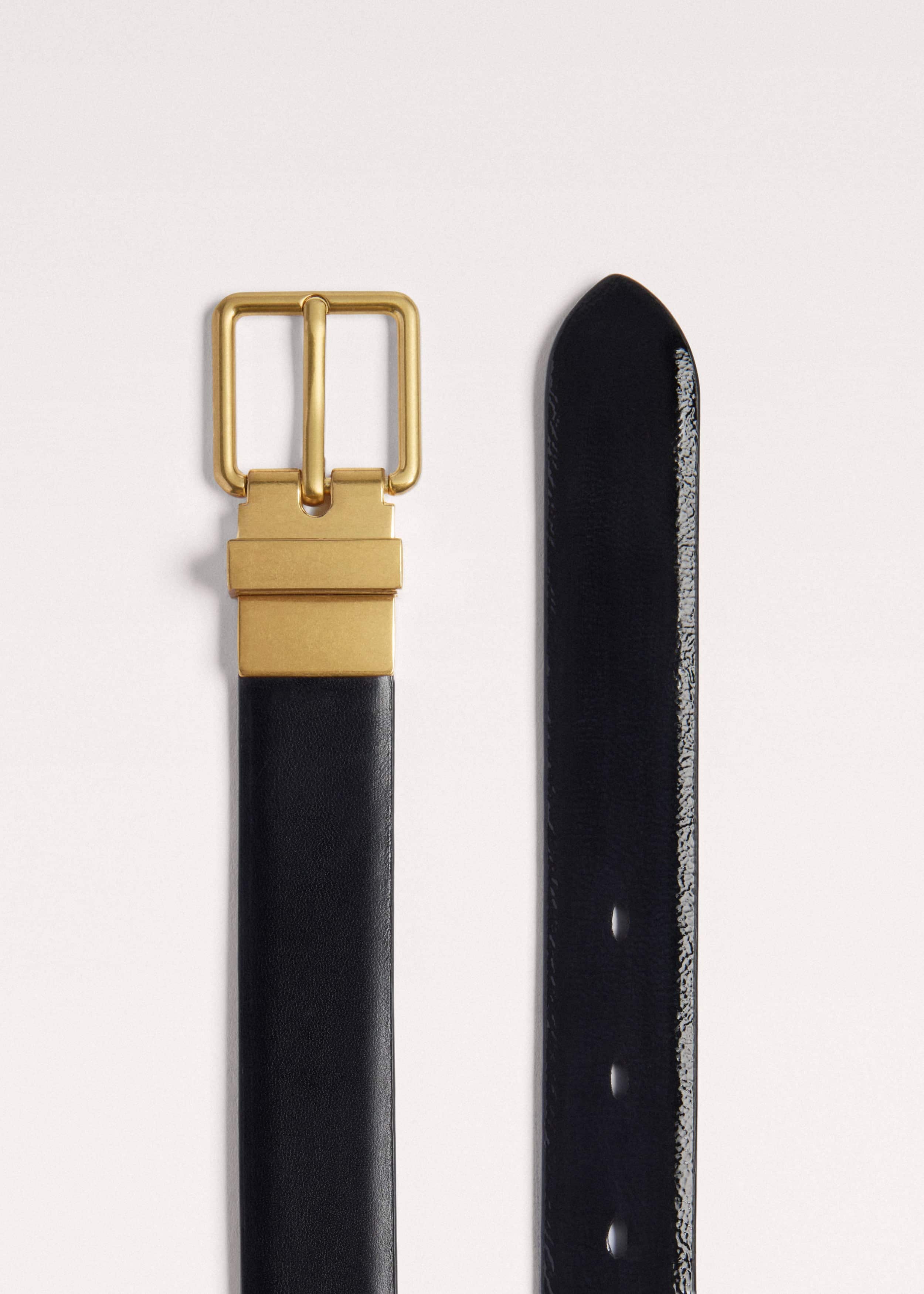 Black Reversible Belt