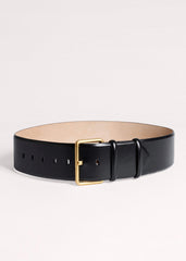 Black Extra Wide Waisted Belt