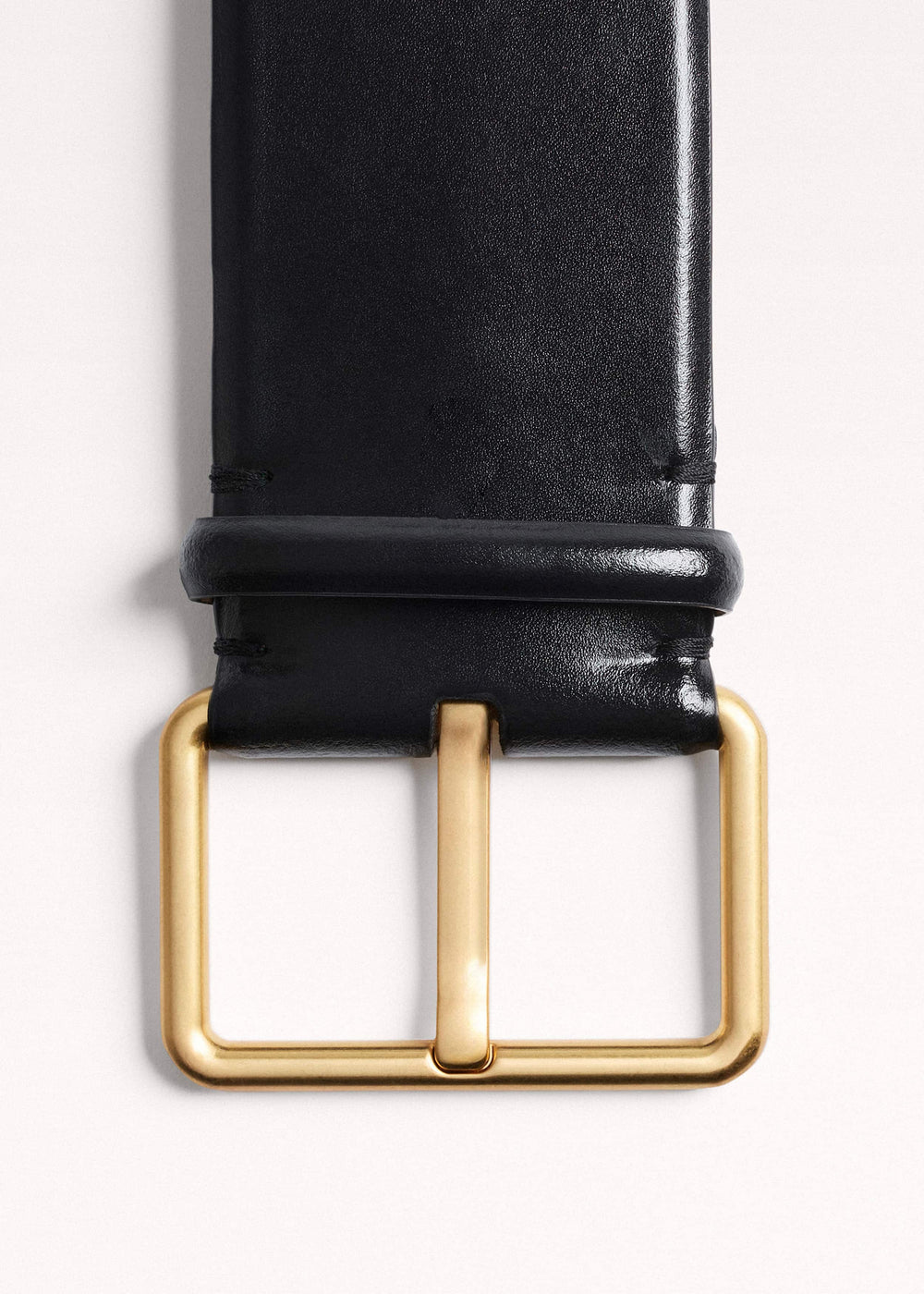Black Extra Wide Waisted Belt