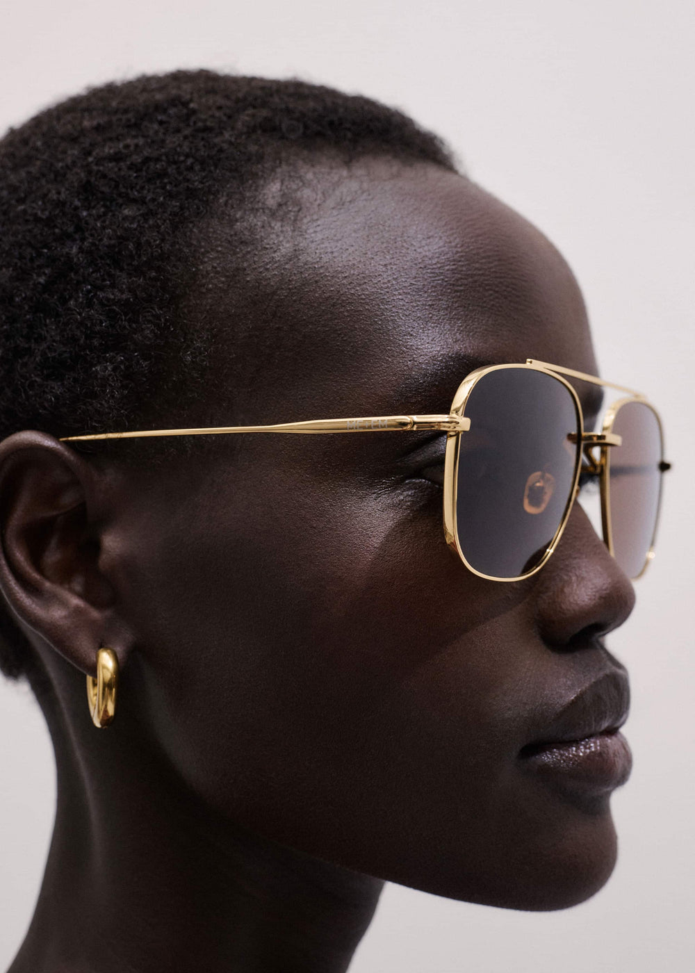 Chocolate Brown Aviator Sunglasses