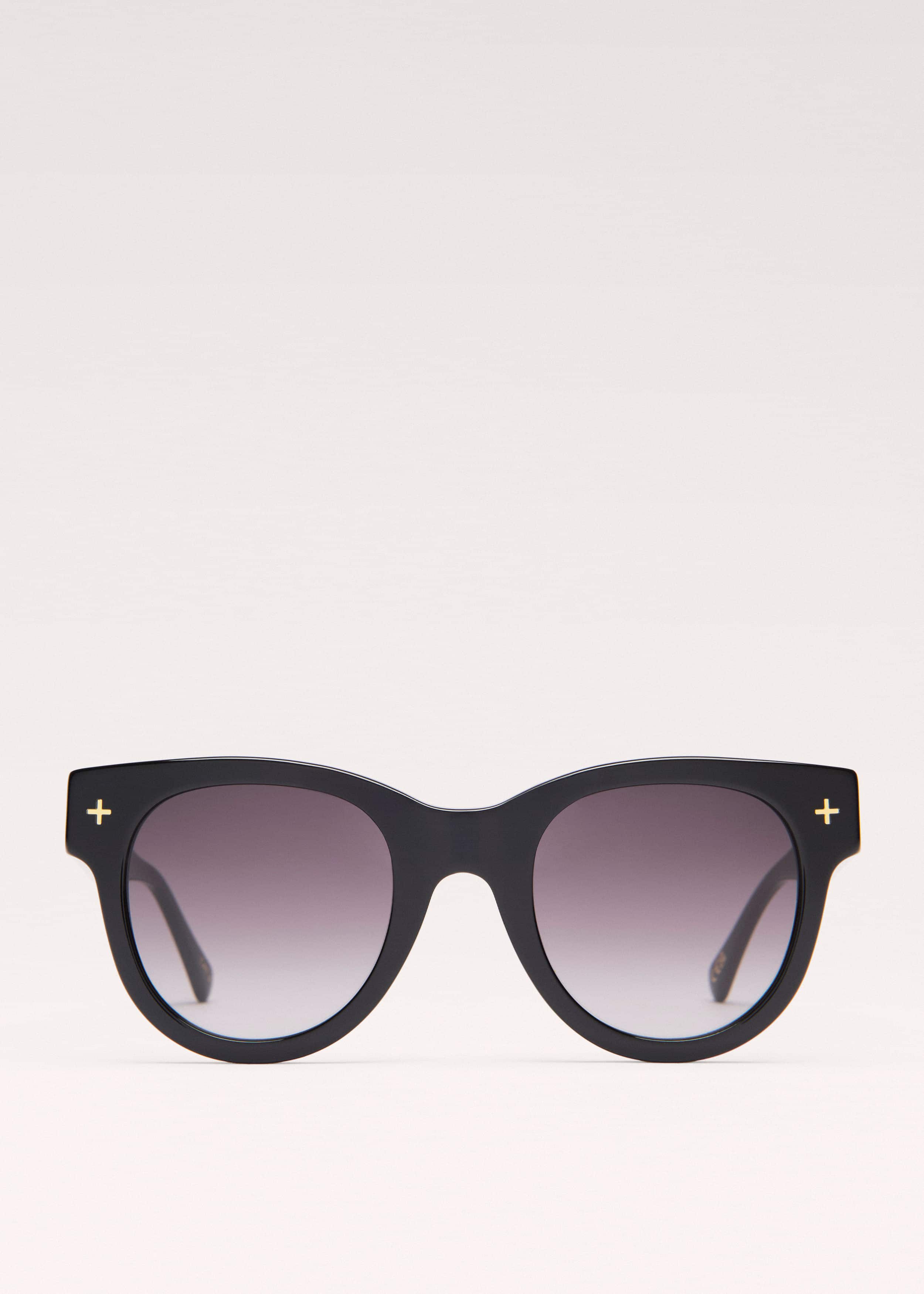 Black D Frame Sunglasses