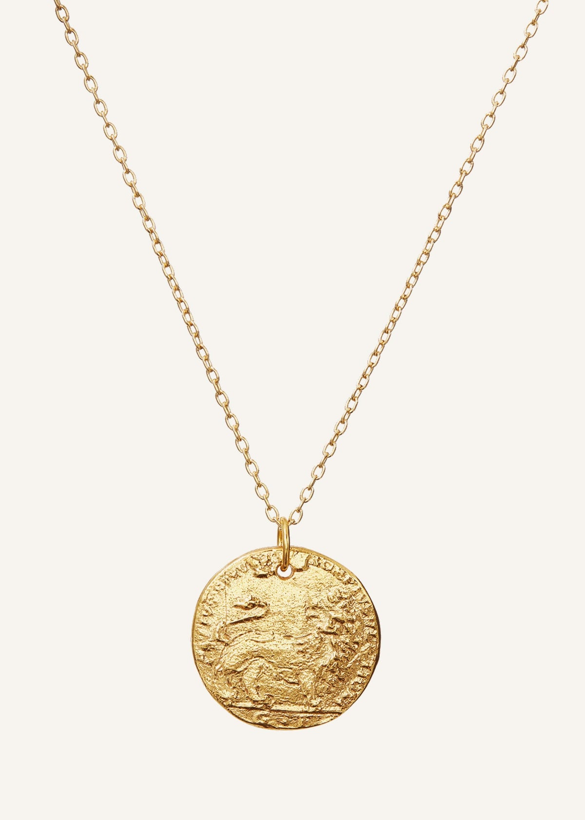 Gold Medium Leone Necklace
