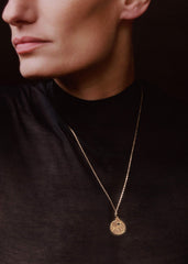 Gold Taurus Necklace