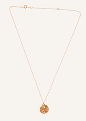 Gold Taurus Necklace