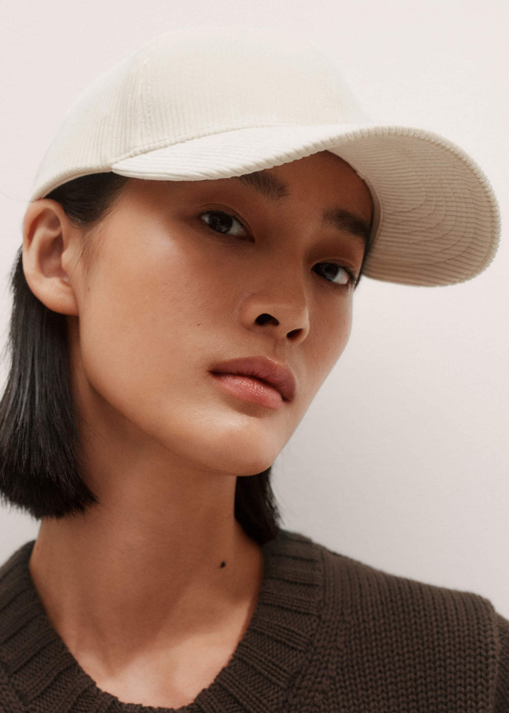 Cream Baseball Cap