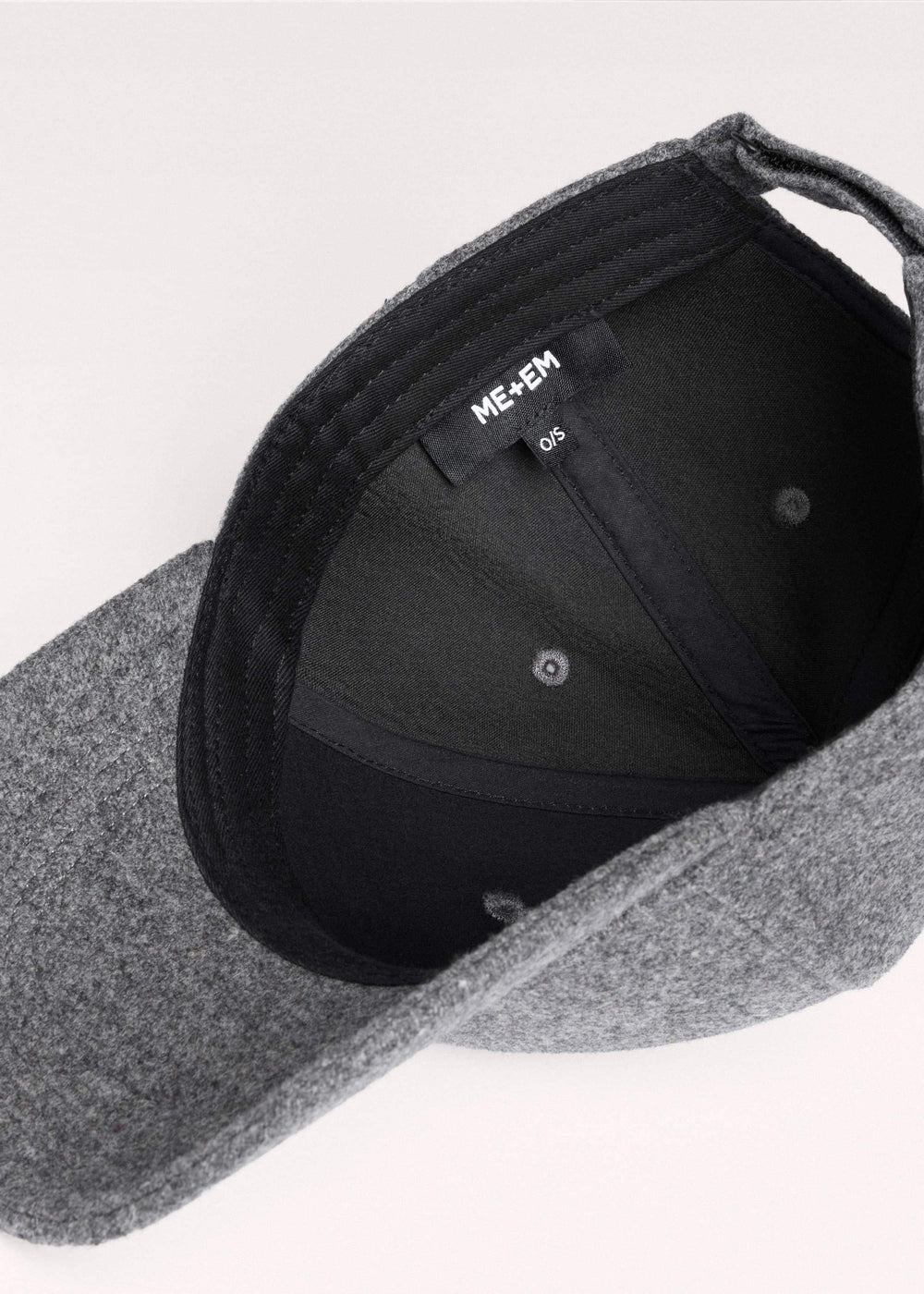 Gray Baseball Cap